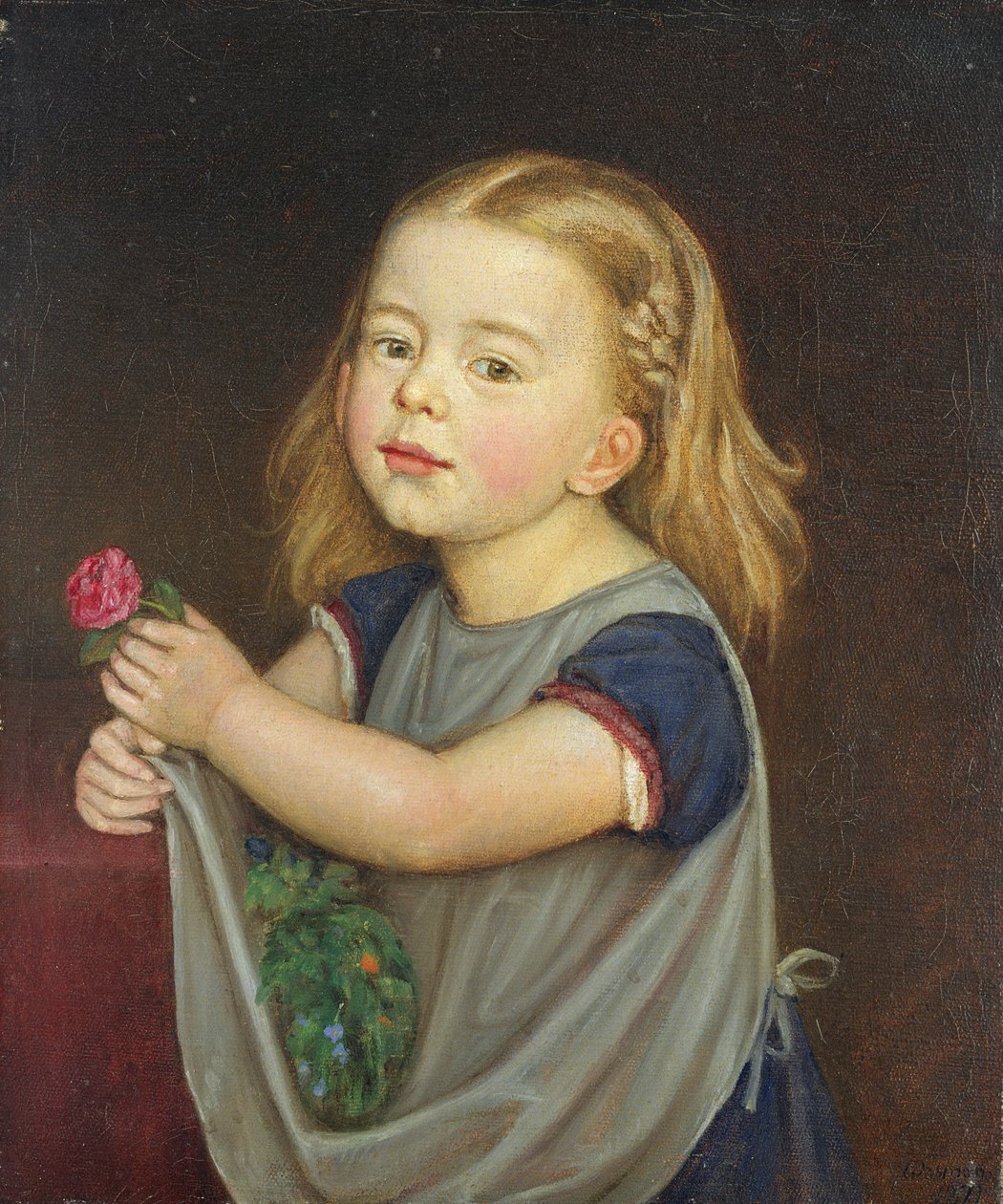 Antonia Franziska Romana Wasmann (1866-1944) 1871 door Rudolph Friedrich Wasmann
