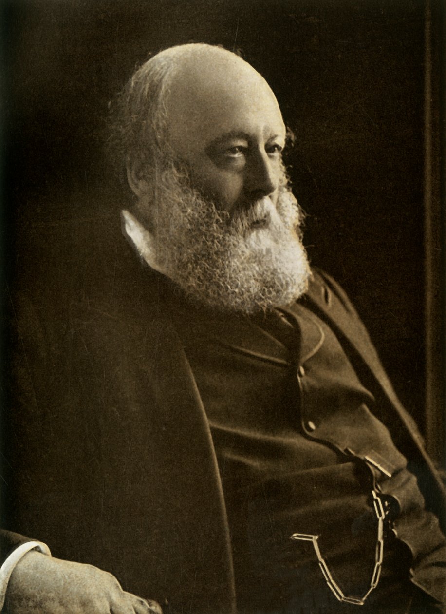 De Markies van Salisbury, K.G., Premier en Minister van Buitenlandse Zaken door Russell and Sons
