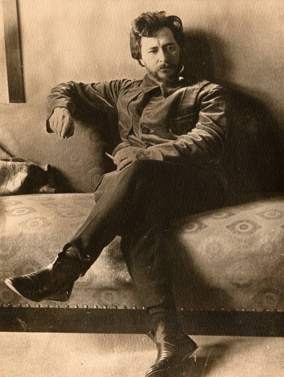 Portret van de auteur Leonid Andrejev door Russian Photographer