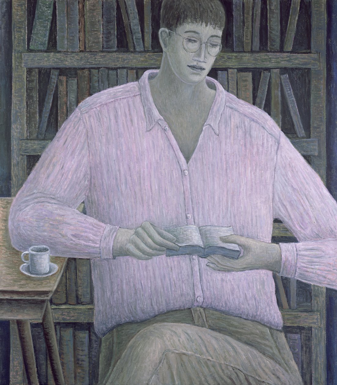 Man die leest, 1998 door Ruth Addinall