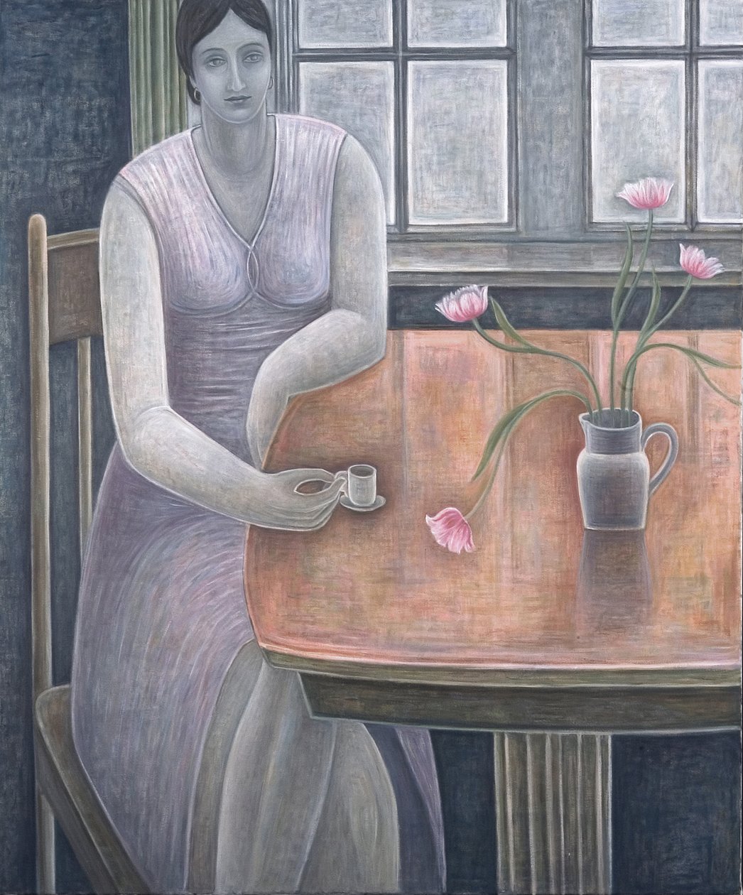 Vrouw met Kleine Beker, 2007 door Ruth Addinall