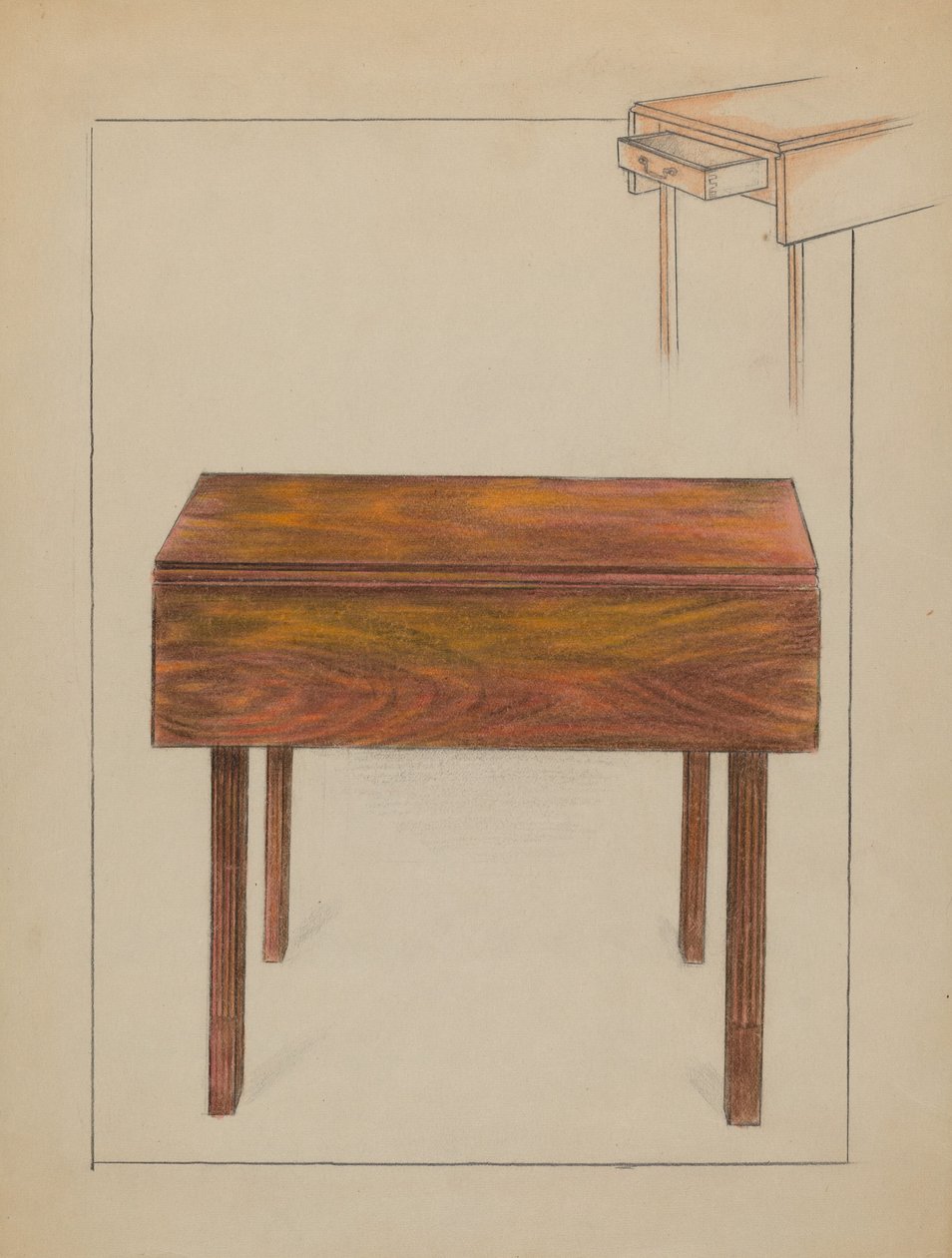 Klaptafel door Ruth Bialostosky