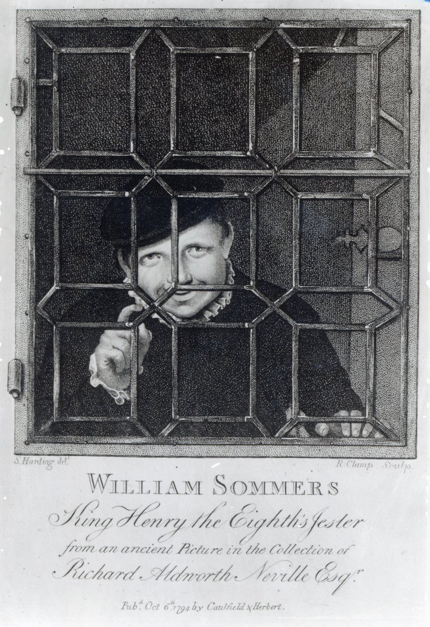 William Sommers, gegraveerd door R. Clamp, 1794 door S. Harding