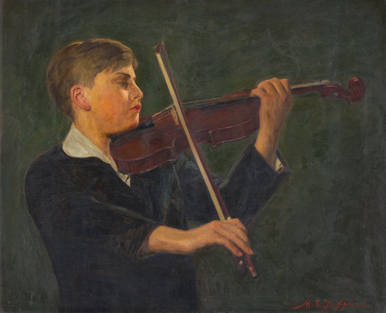 Yehudi Menuhin door S. Mark Joffe