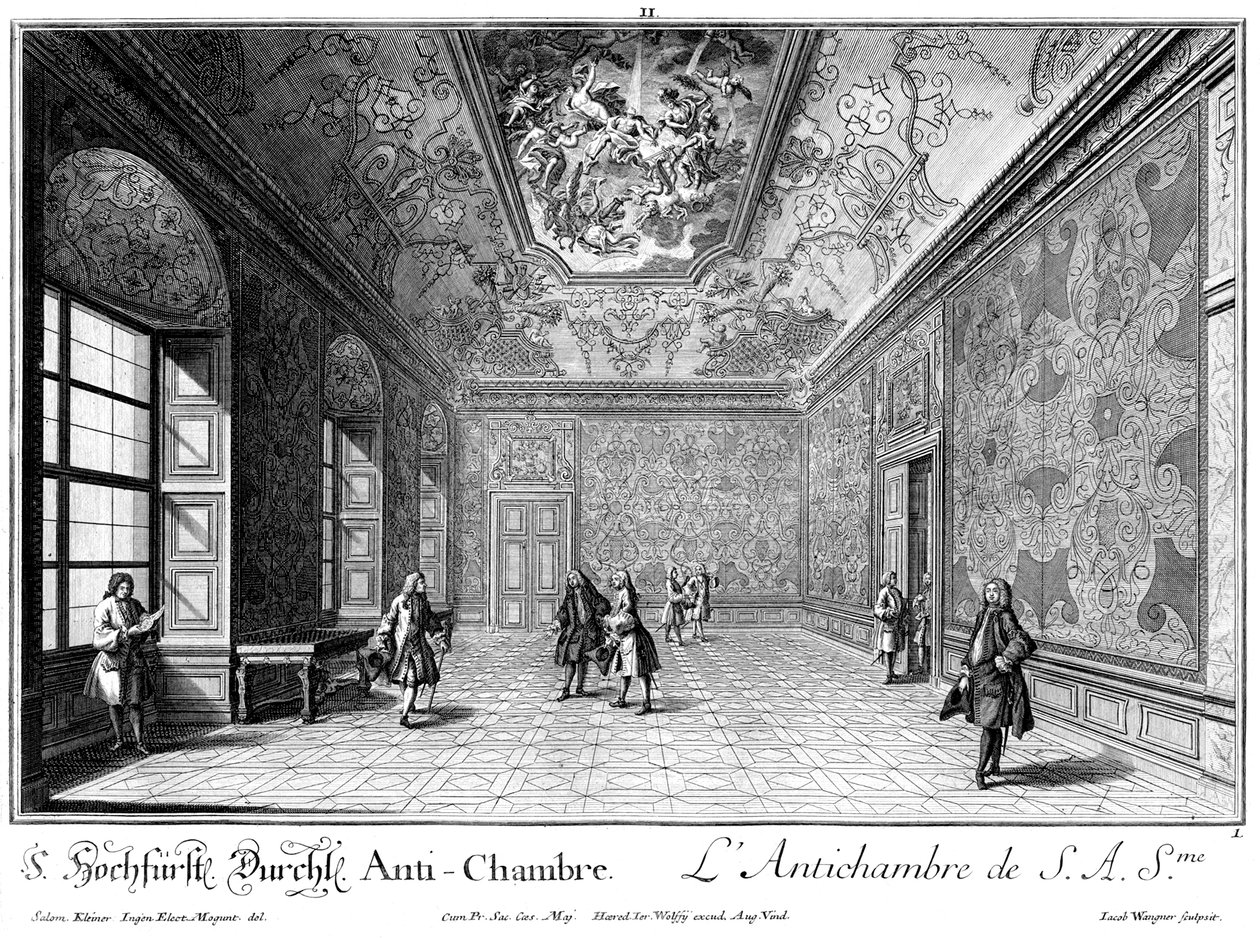 Antichambre door Salomon Kleiner
