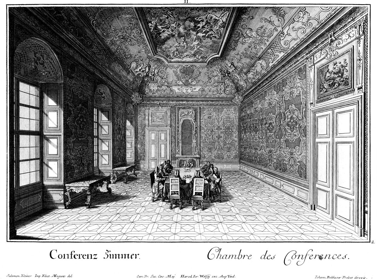 Conferentiekamer door Salomon Kleiner