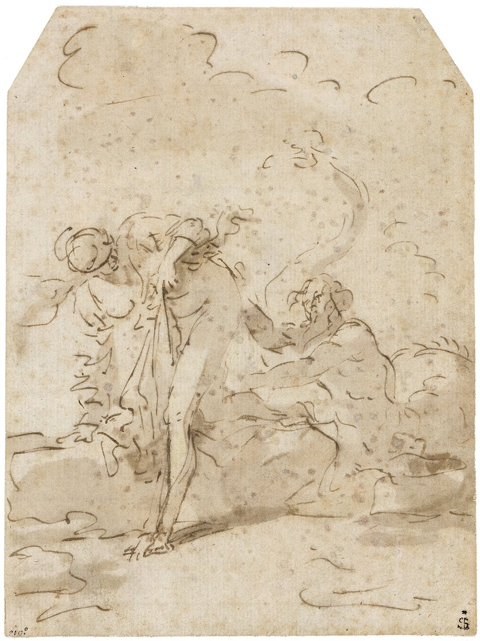 Glaucus en Scylla door Salvator Rosa