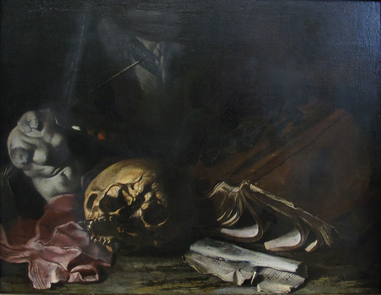 Stilleven door Salvator Rosa