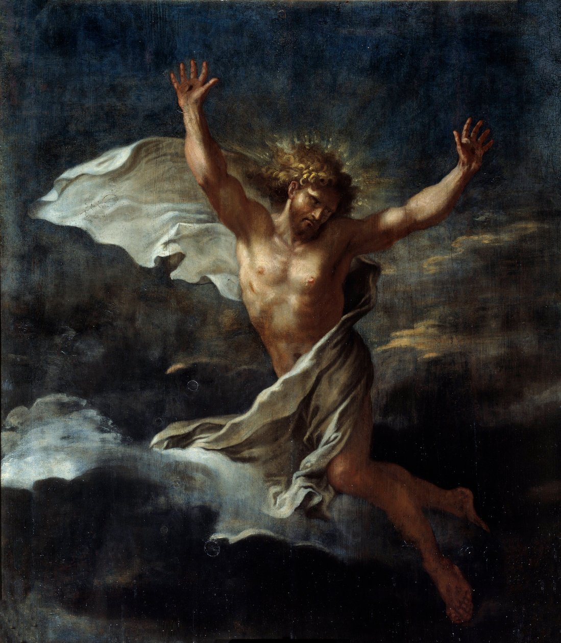 De Verrezen Christus door Salvator Rosa