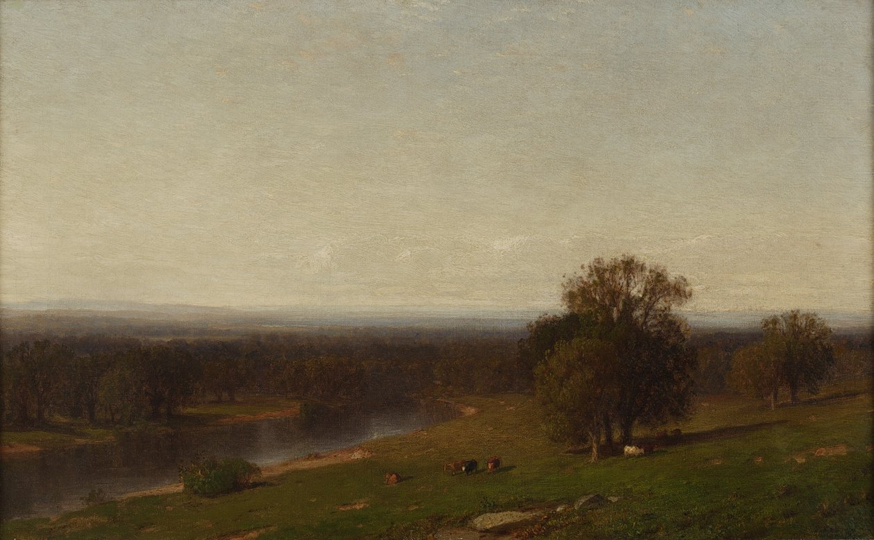 De Genesee Vallei, New York, 1862-63 door Samuel Colman