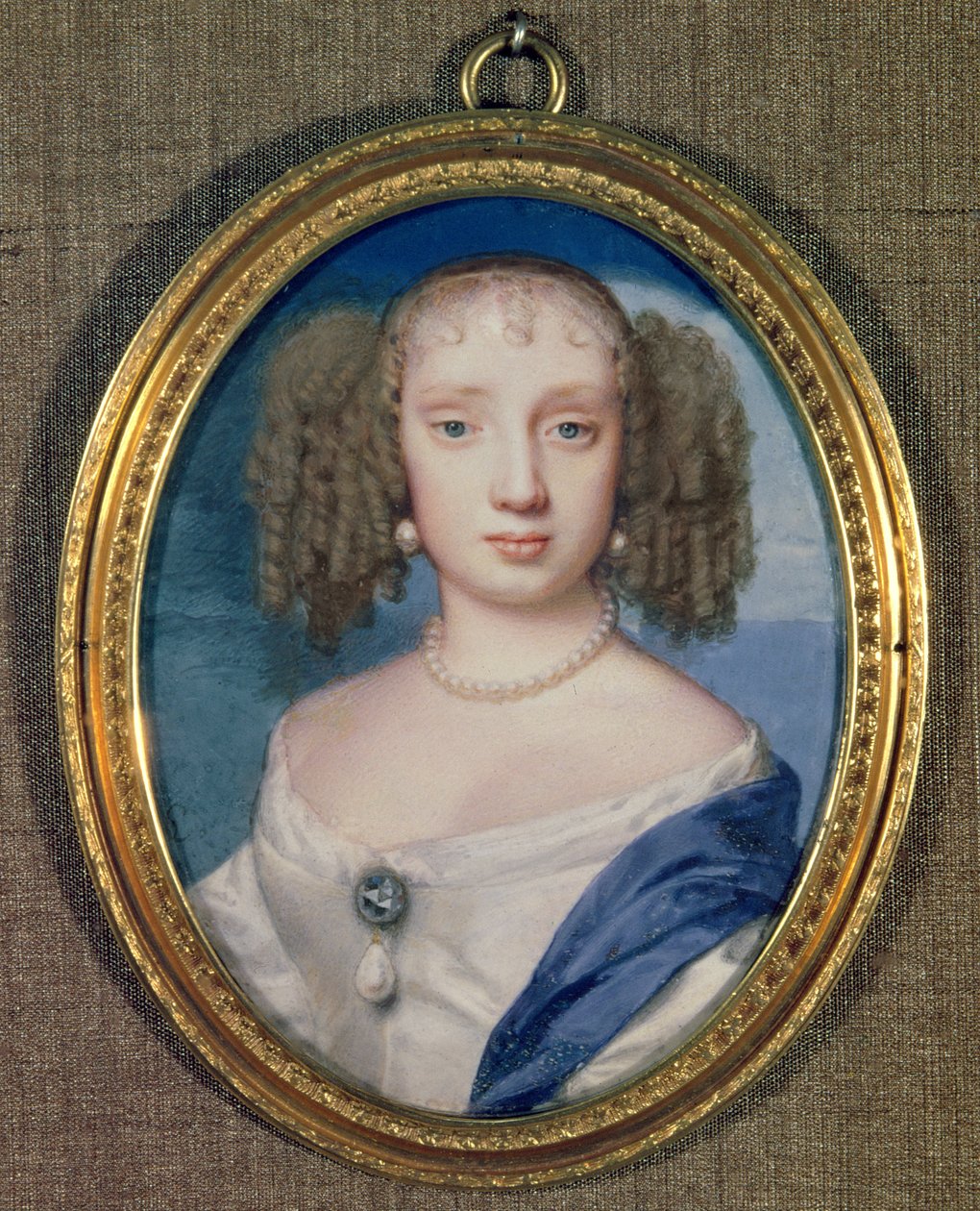 Hertogin van Orléans, ca.1665 door Samuel Cooper