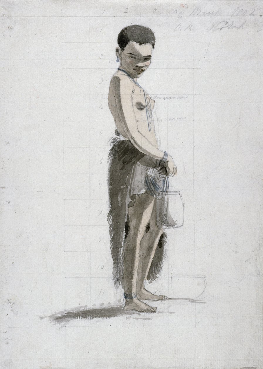 Korah Meisje met een Kruik, 1802 door Samuel Daniell