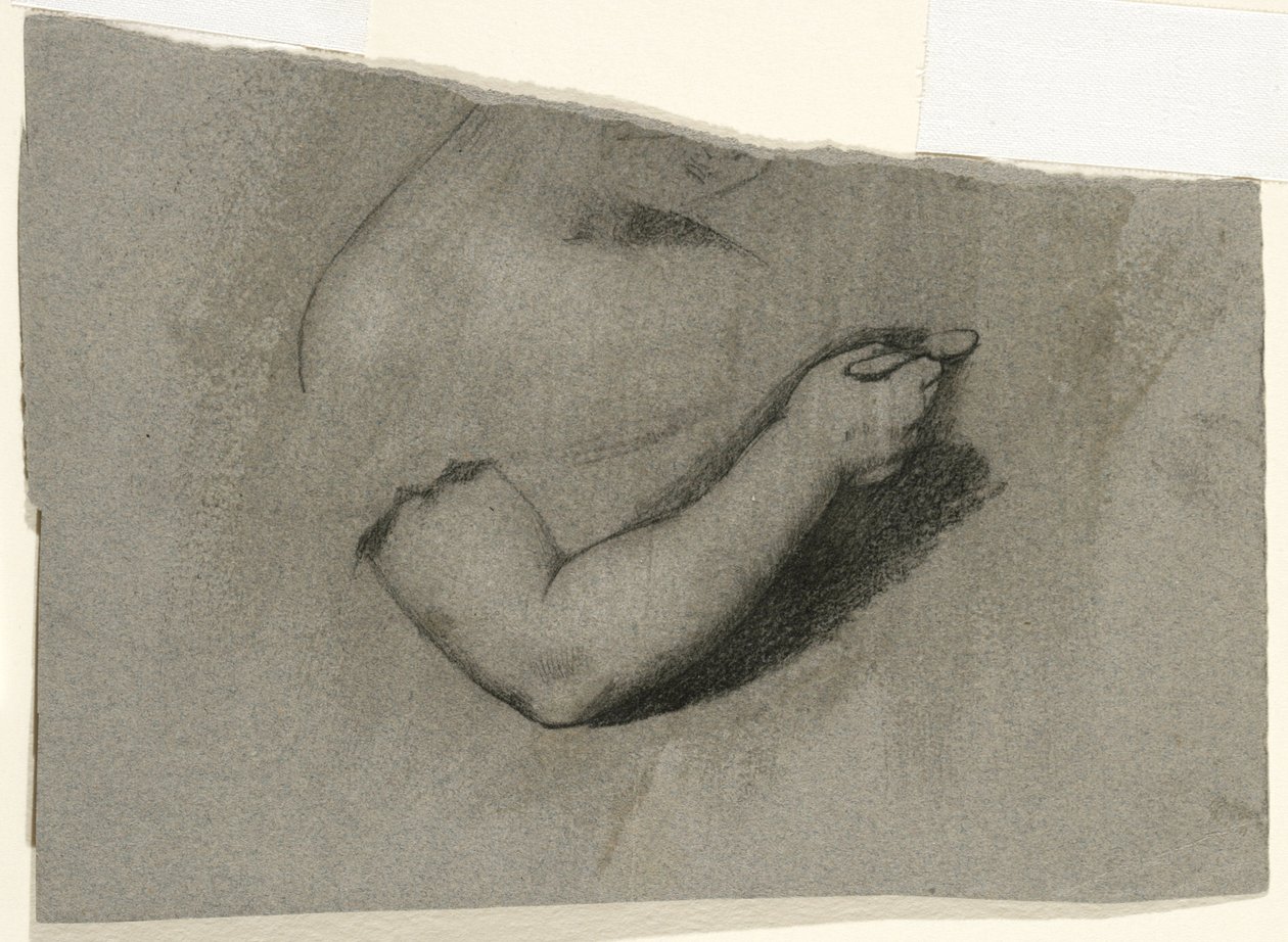Studie voor een portret van Mary Hone, 1824 door Samuel Finley Breese Morse