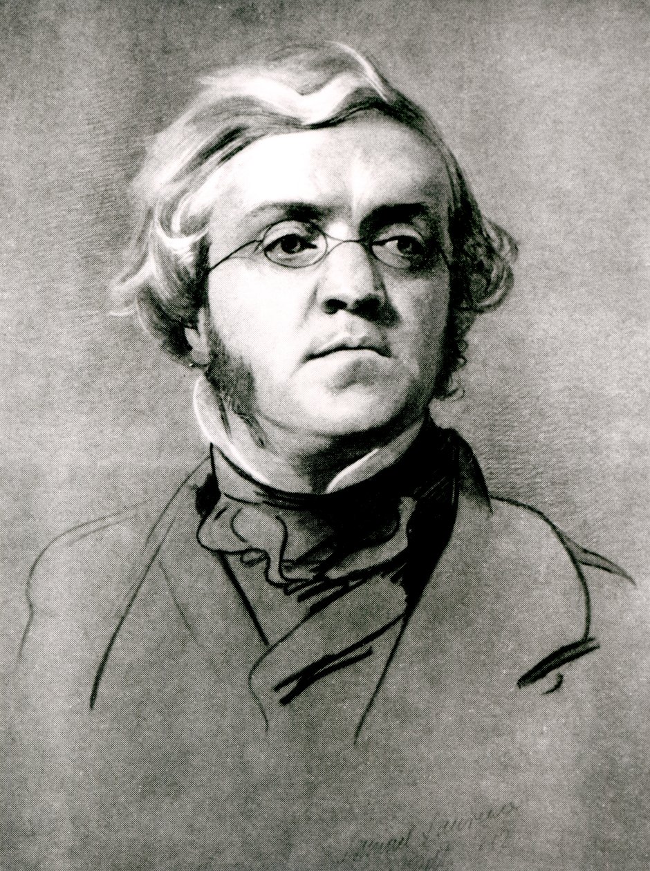 William Makepeace Thackeray door Samuel Laurence