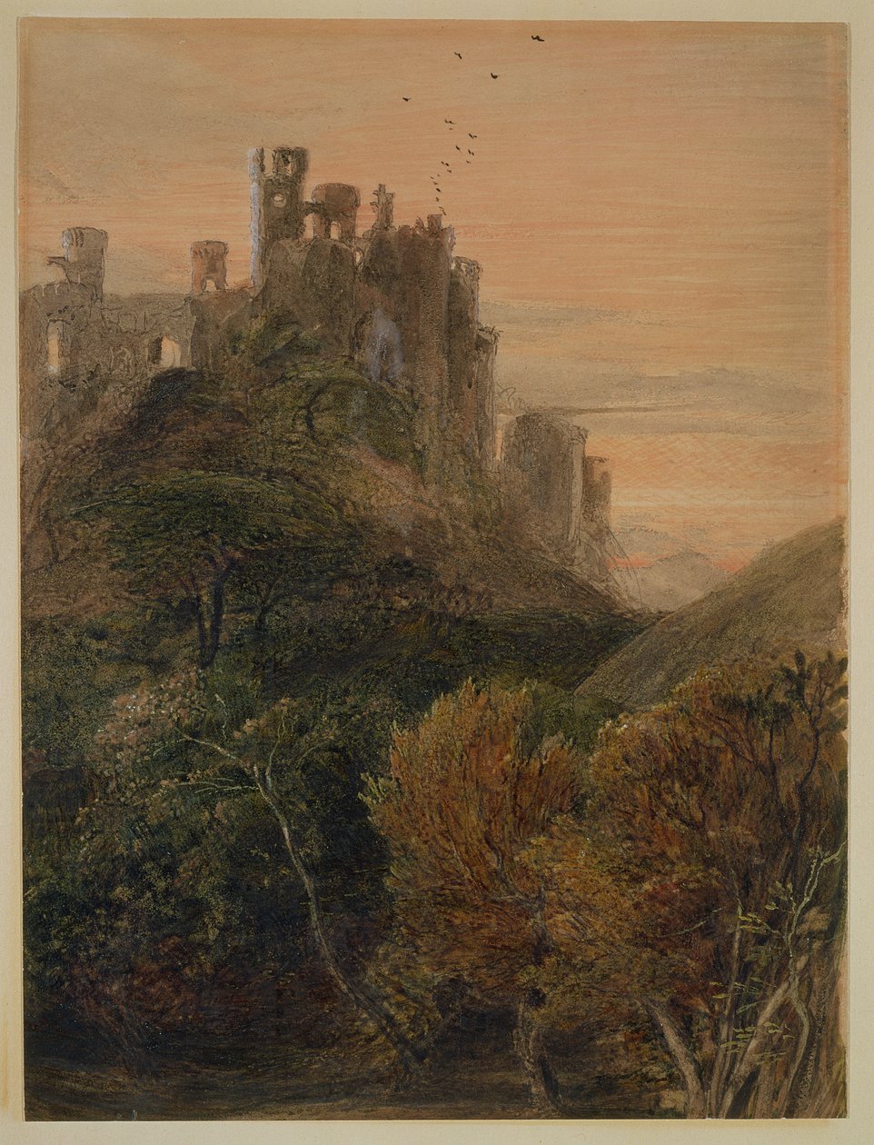 Betoverd Kasteel door Samuel Palmer