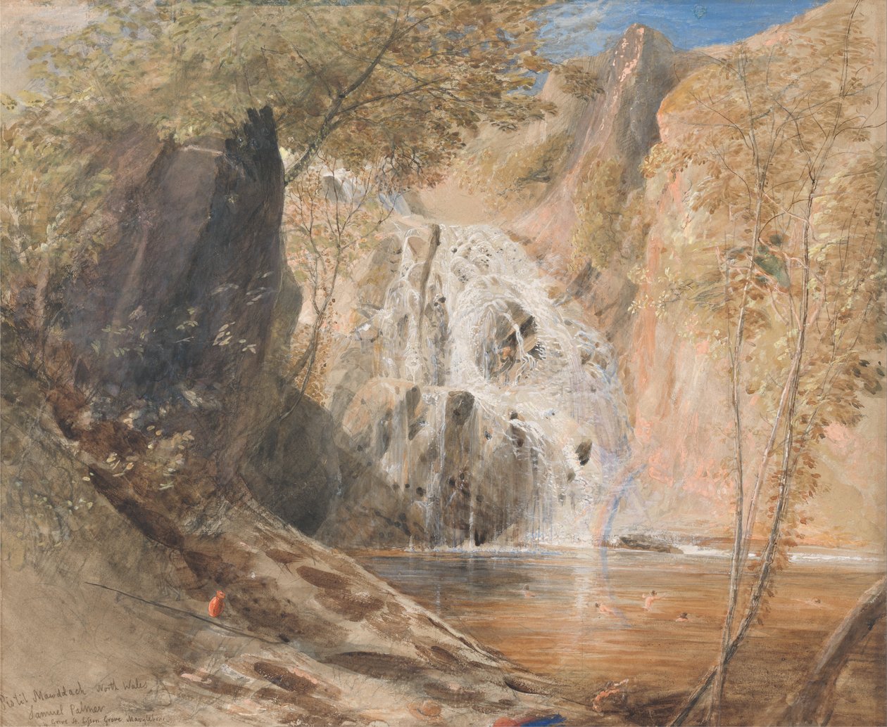 Pistil Mawddach, Noord-Wales door Samuel Palmer