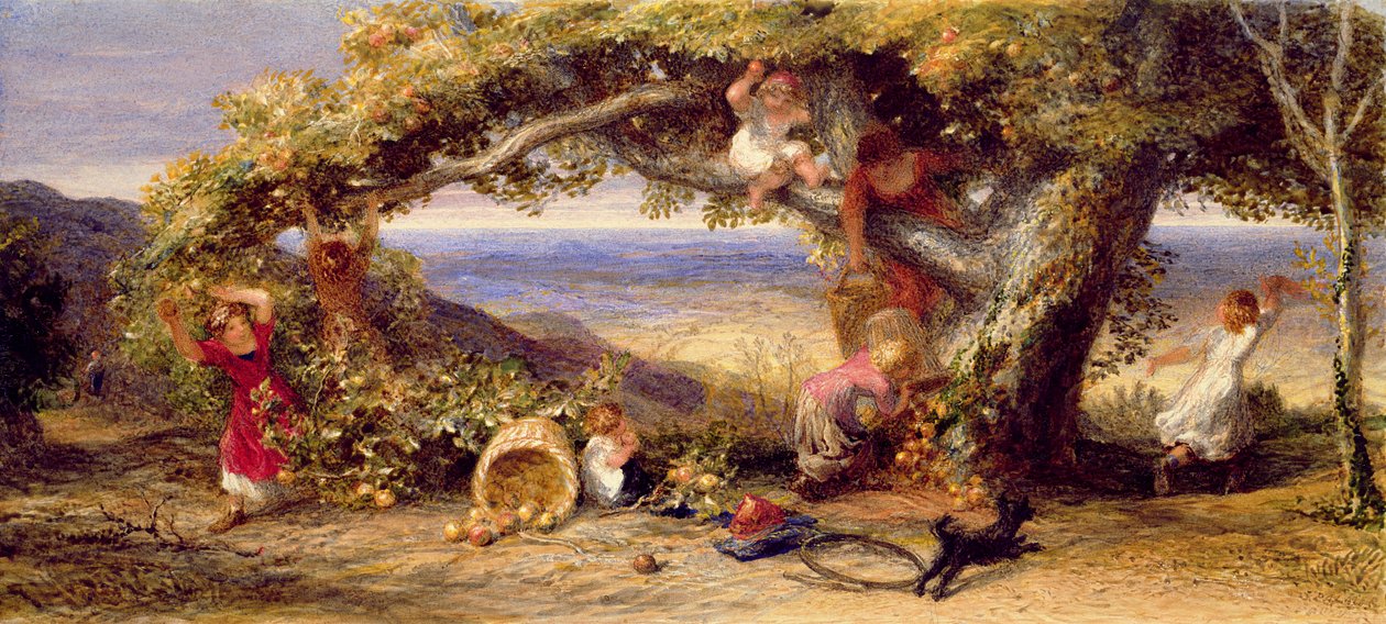 De Patriarch van de Boomgaard, 1861 door Samuel Palmer