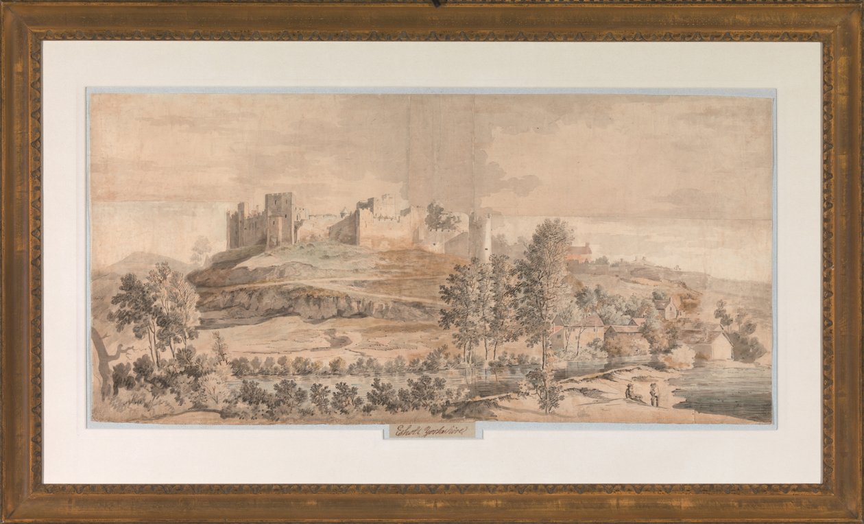 Ludlow Castle door Samuel Scott