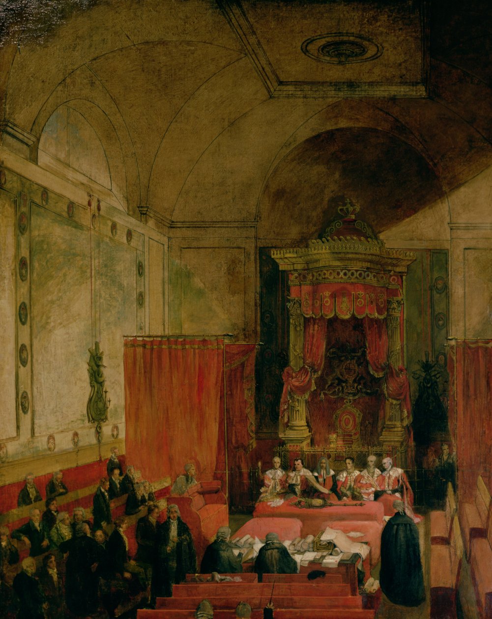 De goedkeuring van de Hervormingswet in 1832 door Samuel William I Reynolds