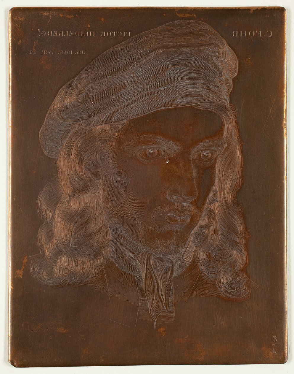 Portret van Carl Phillip Fohr door Samuel Amsler