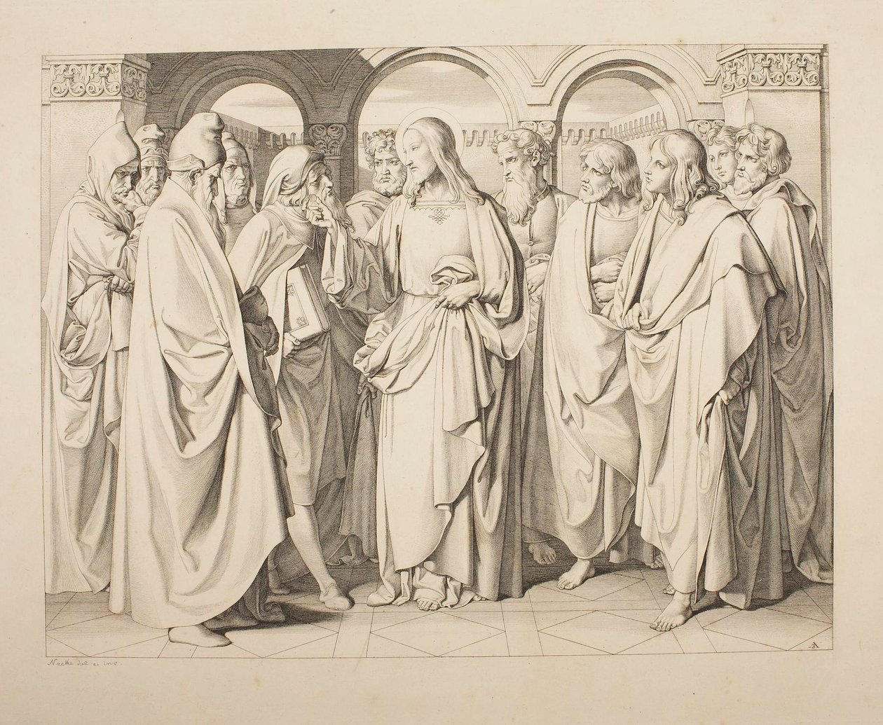 De cijnspenning door Samuel Amsler
