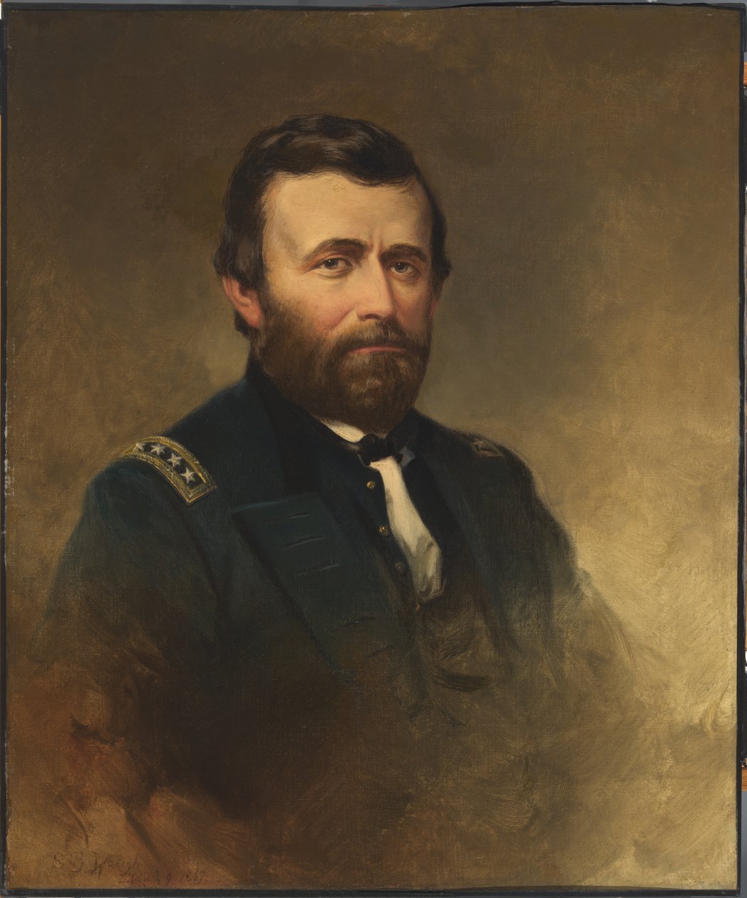 Ulysses Simpson Grant (1822-1885) door Samuel Bell Waugh