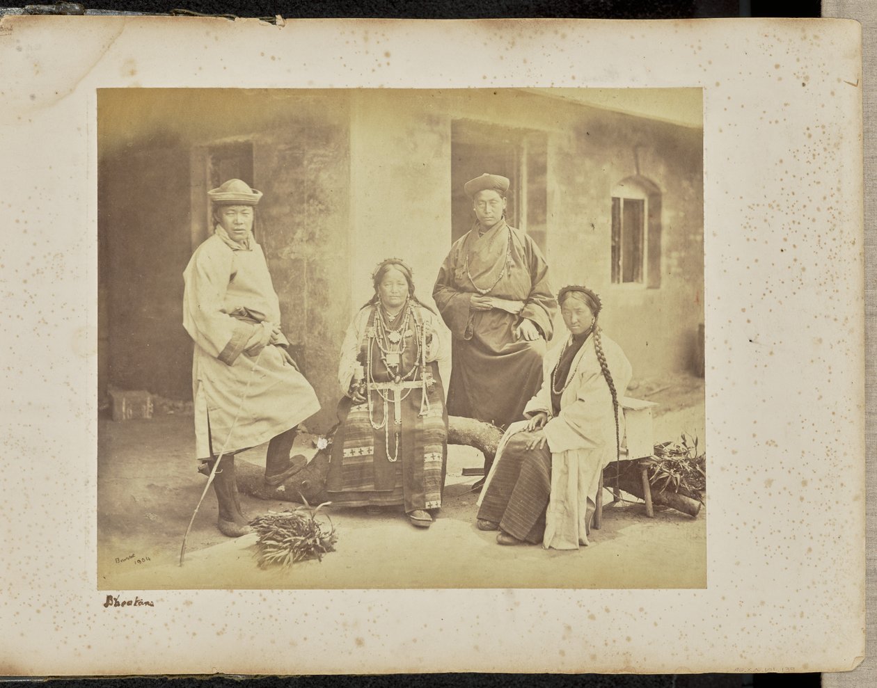 Darjeeling; groep Bhutia