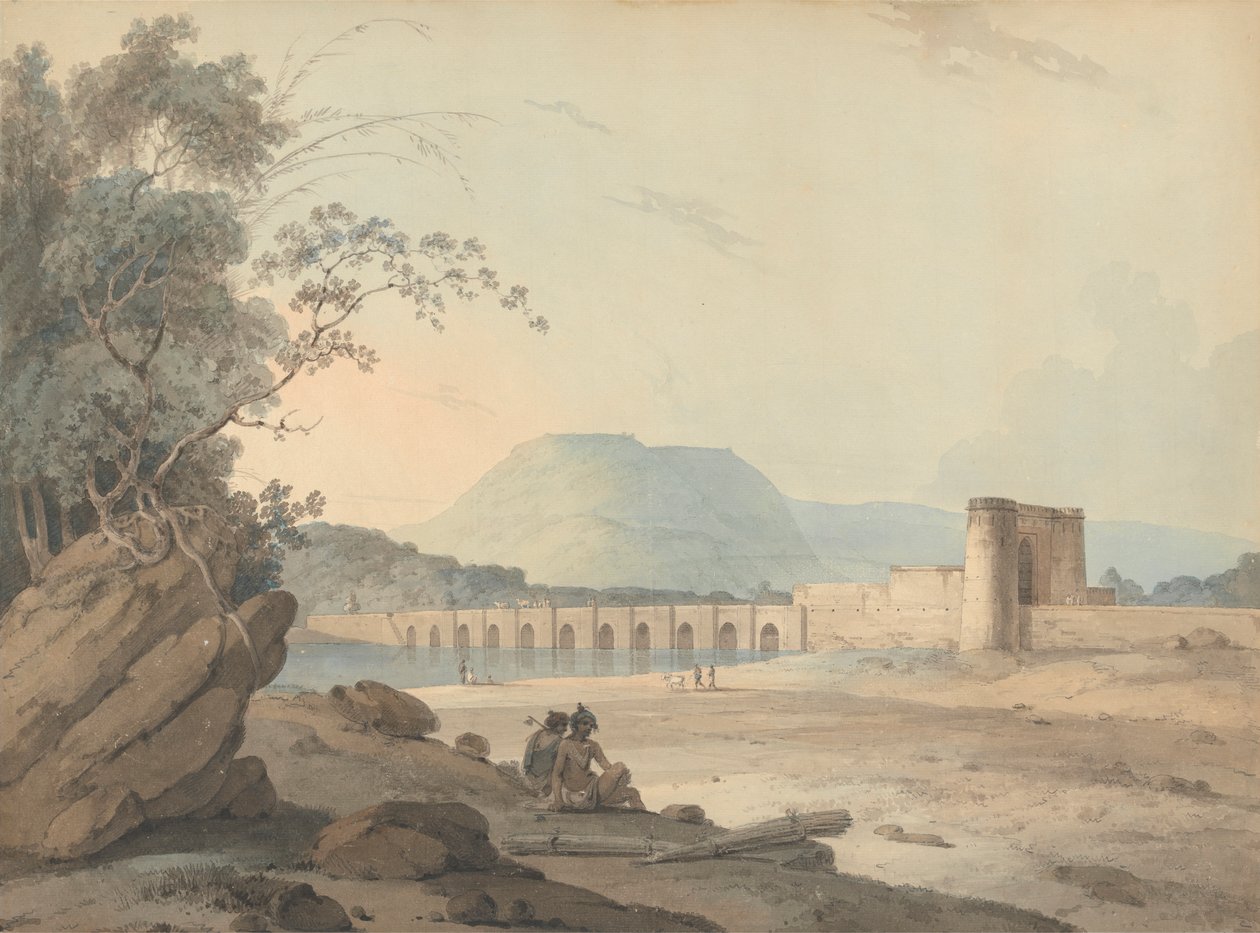 Bidzee Ghur, Genomen Nabij het Dorp Mow [Mhow] door Samuel Davis