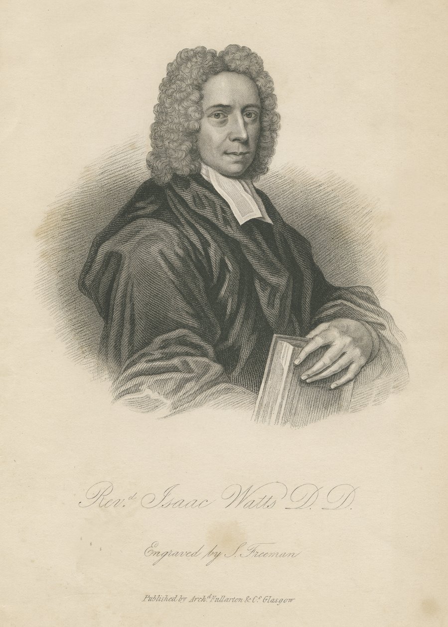 Ds. Isaac Watts door Samuel Freeman