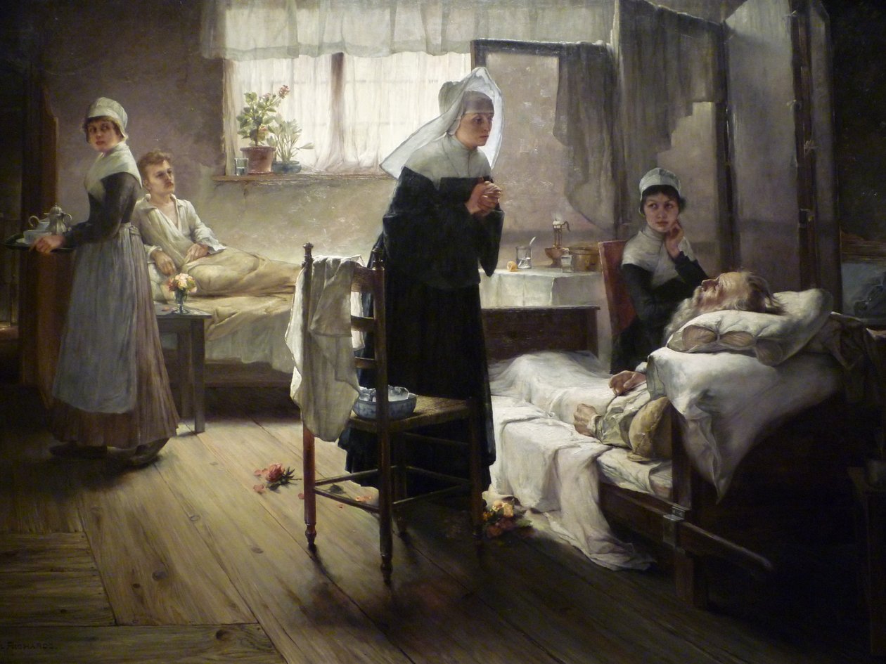 Evangeline ontdekt haar verloofde in het ziekenhuis door Samuel G. Richards