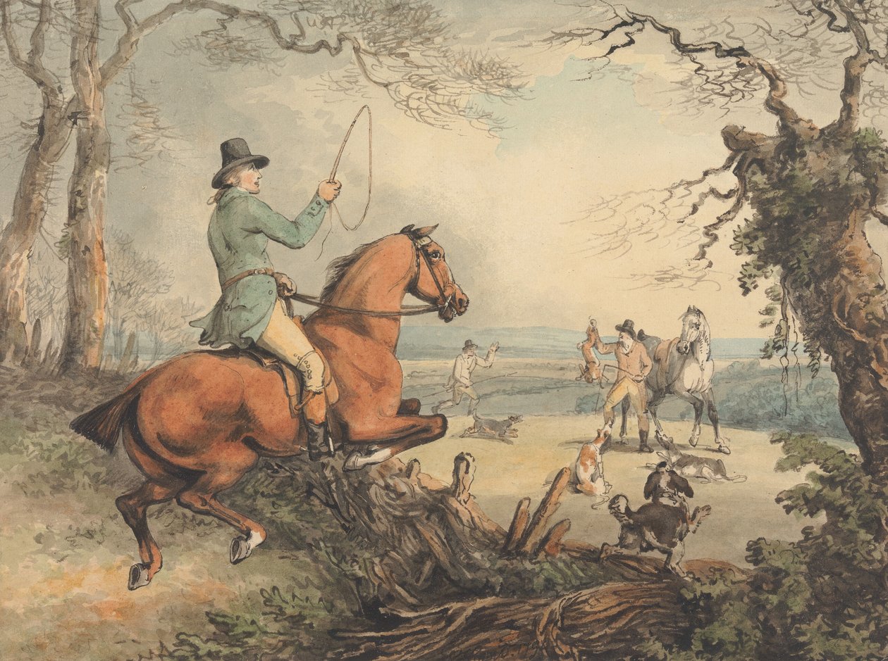 Hazejacht: De doding door Samuel Howitt