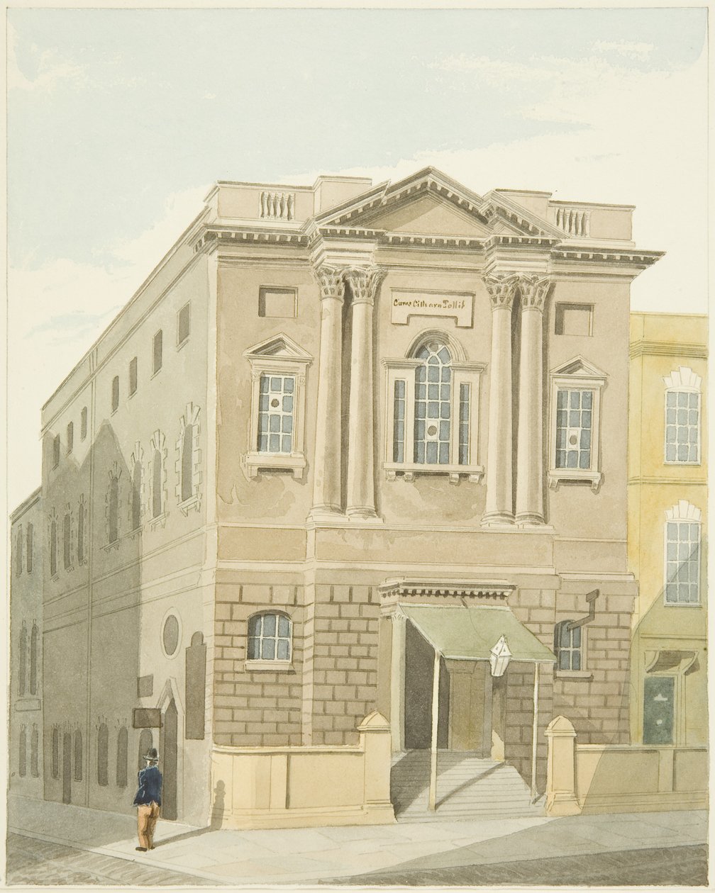 Assembly Rooms, Prince Street door Samuel Jackson