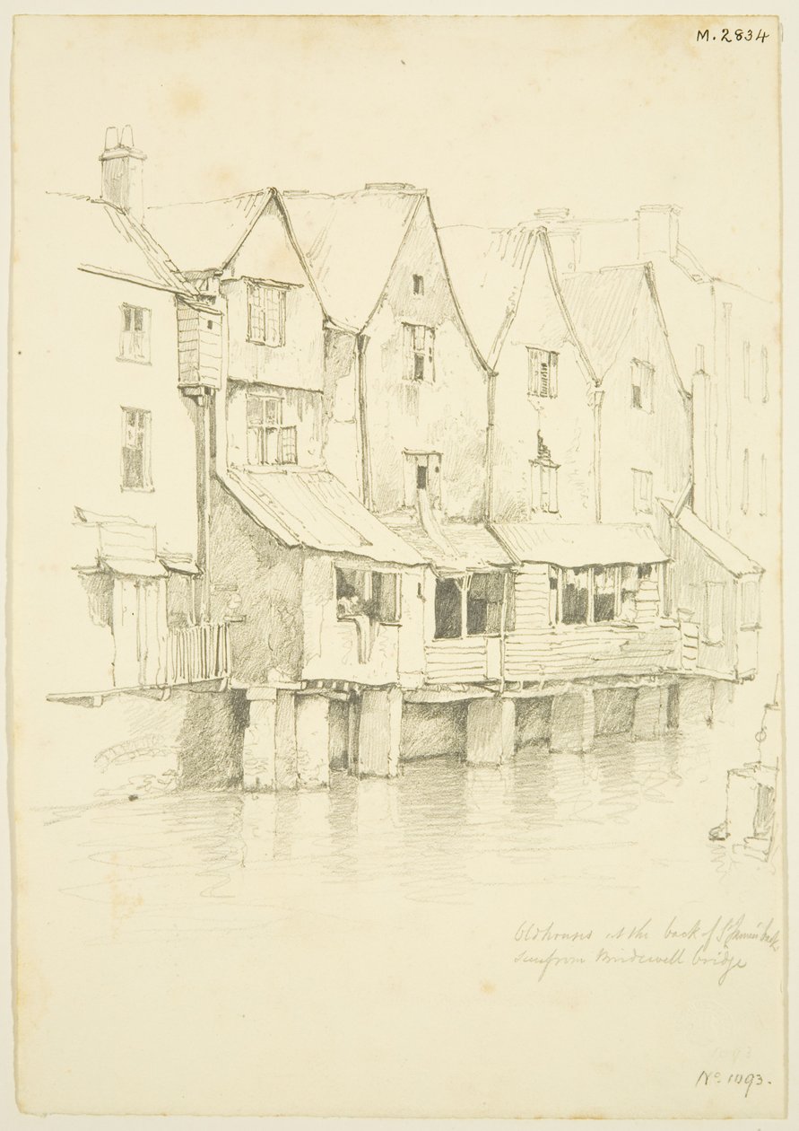 Oude huizen in St James