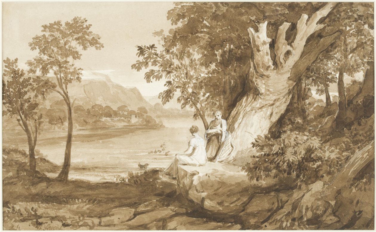 Illustratie voor Comus, 1811 door Samuel John Stump