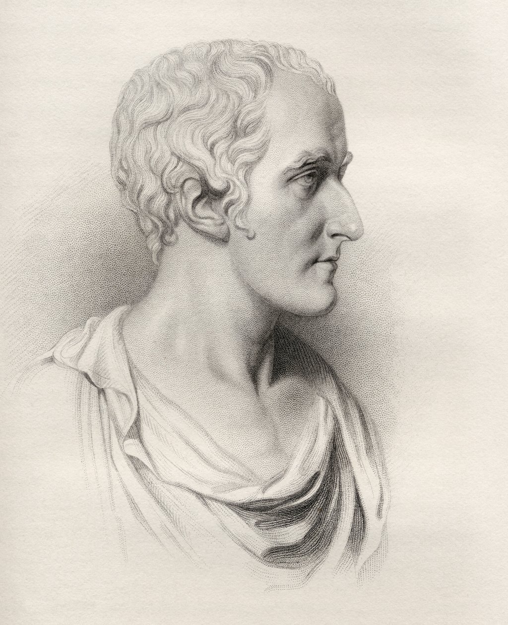 Arthur Wellesley, gegraveerd door E. Finden, illustratie uit 