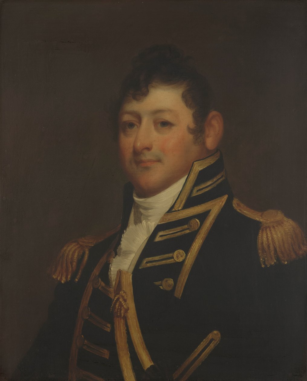 Commodore Isaac Hull (1773-1843) (kopie naar Gilbert Stuart) door Samuel Lovett Waldo