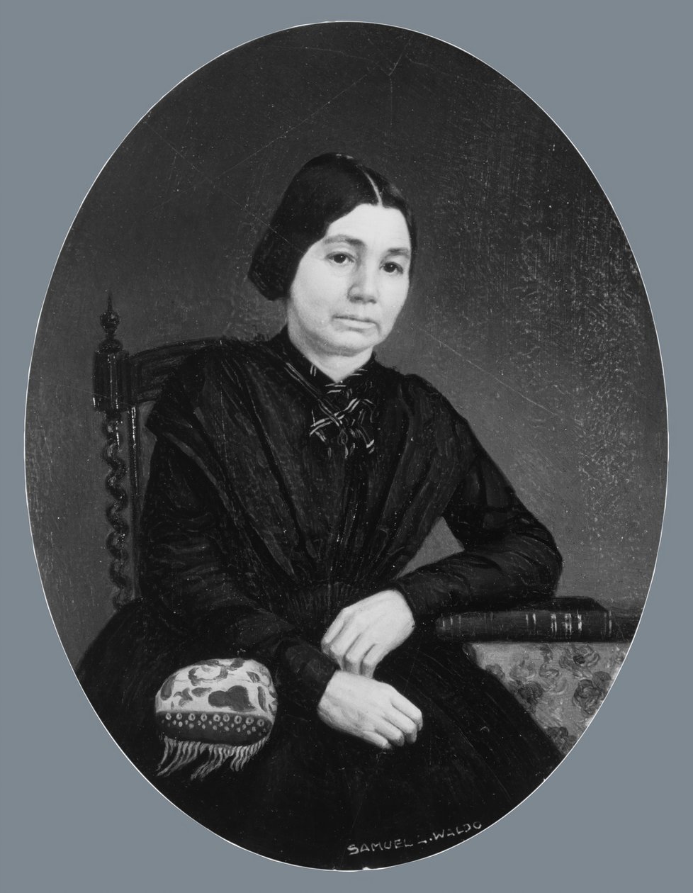 Portret van een Dame, ca. 1850 door Samuel Lovett Waldo