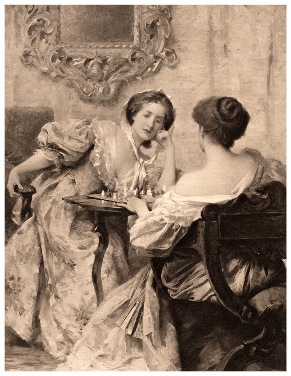 De Schaakspelers, 1903 door Samuel Melton Fisher
