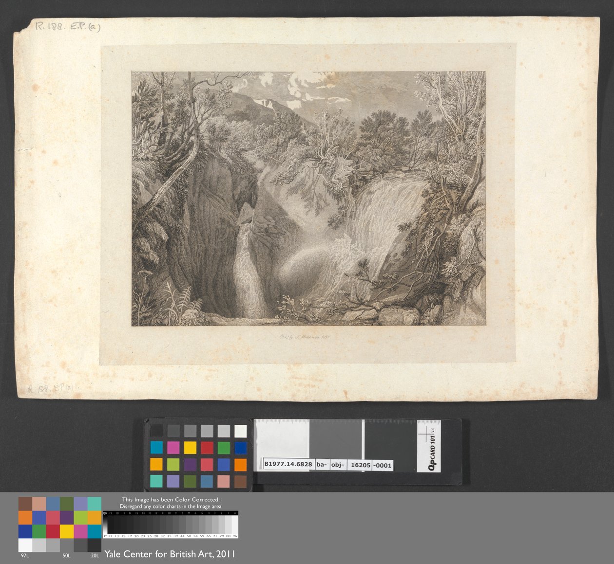 Weathercote Cave half gevuld met water door Samuel Middiman