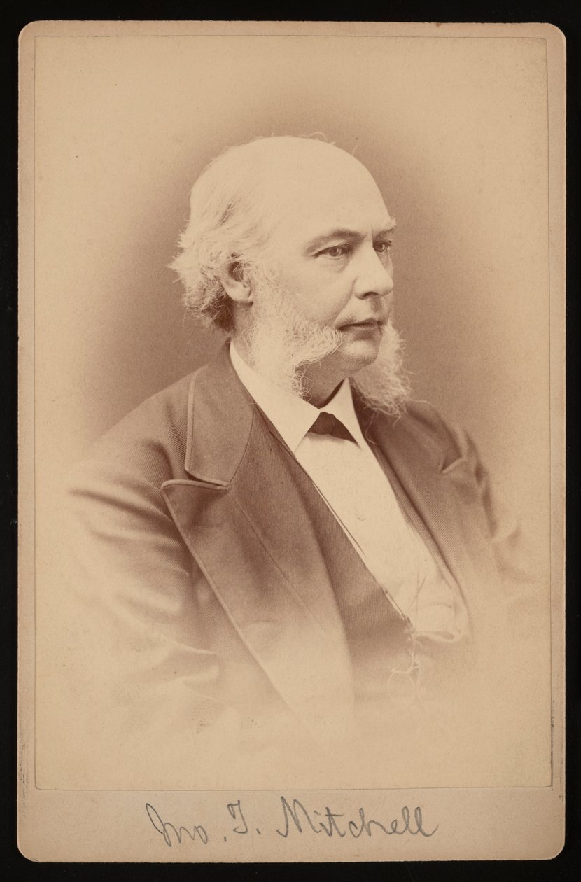 Portret van John T. Mitchell door Samuel Montague Fassett