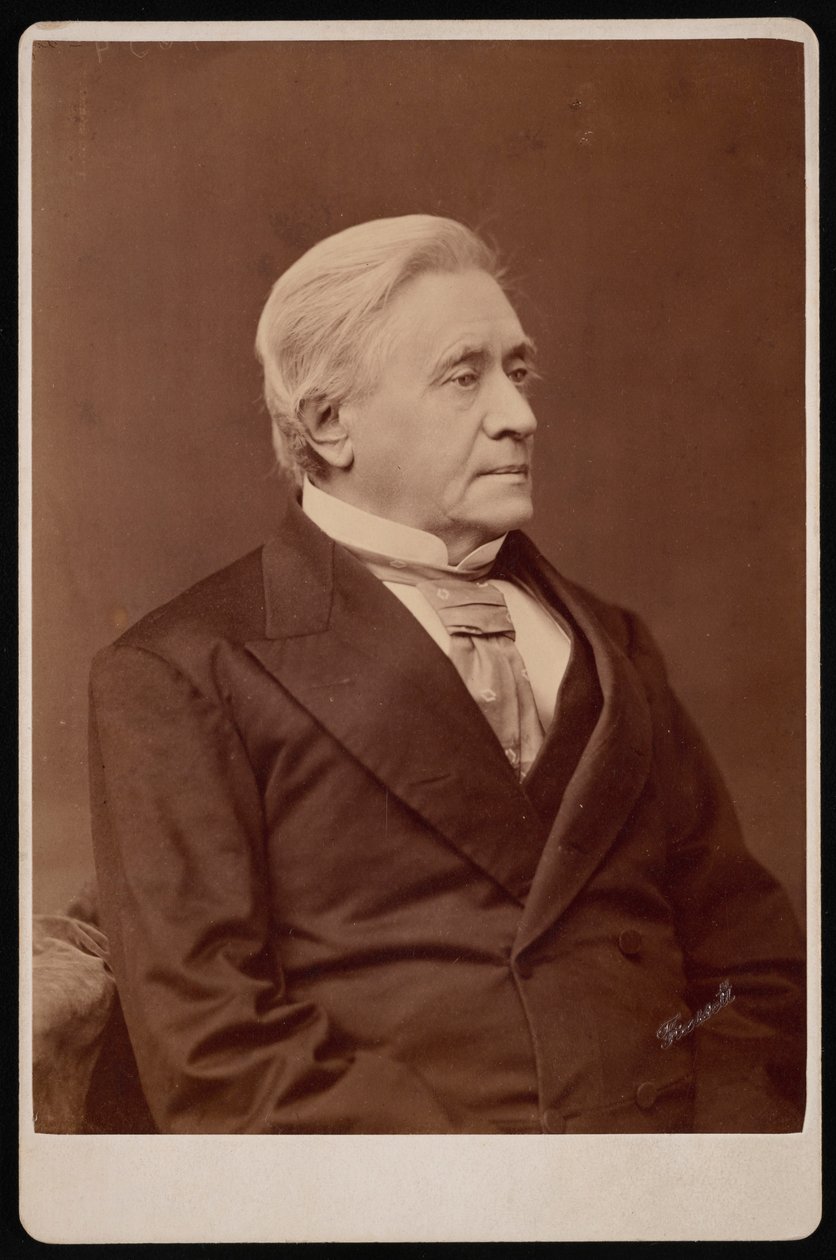 Portret van Joseph Henry 1797-1878, december 1875 door Samuel Montague Fassett
