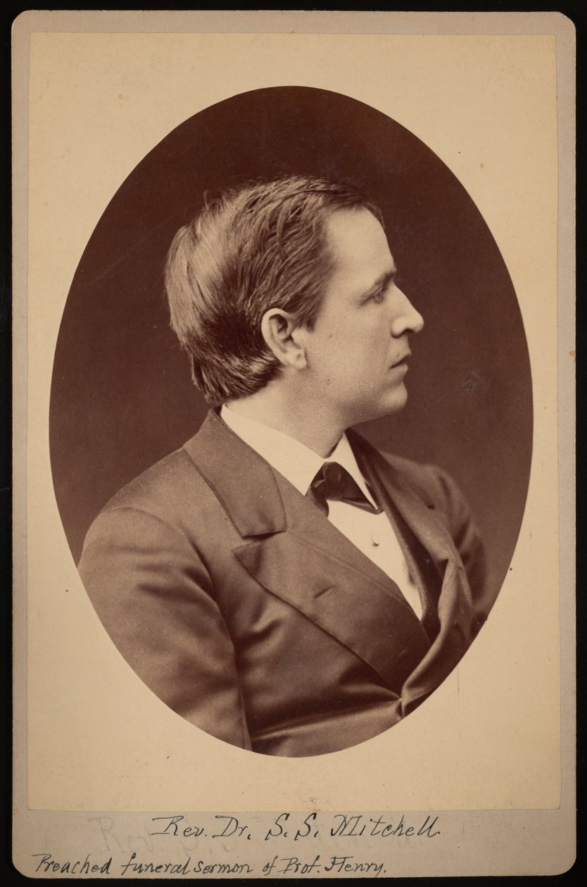 Portret van ds. Samuel Swain Mitchell door Samuel Montague Fassett