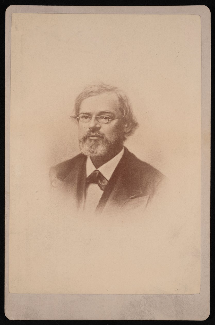 Portret van Townend Glover door Samuel Montague Fassett