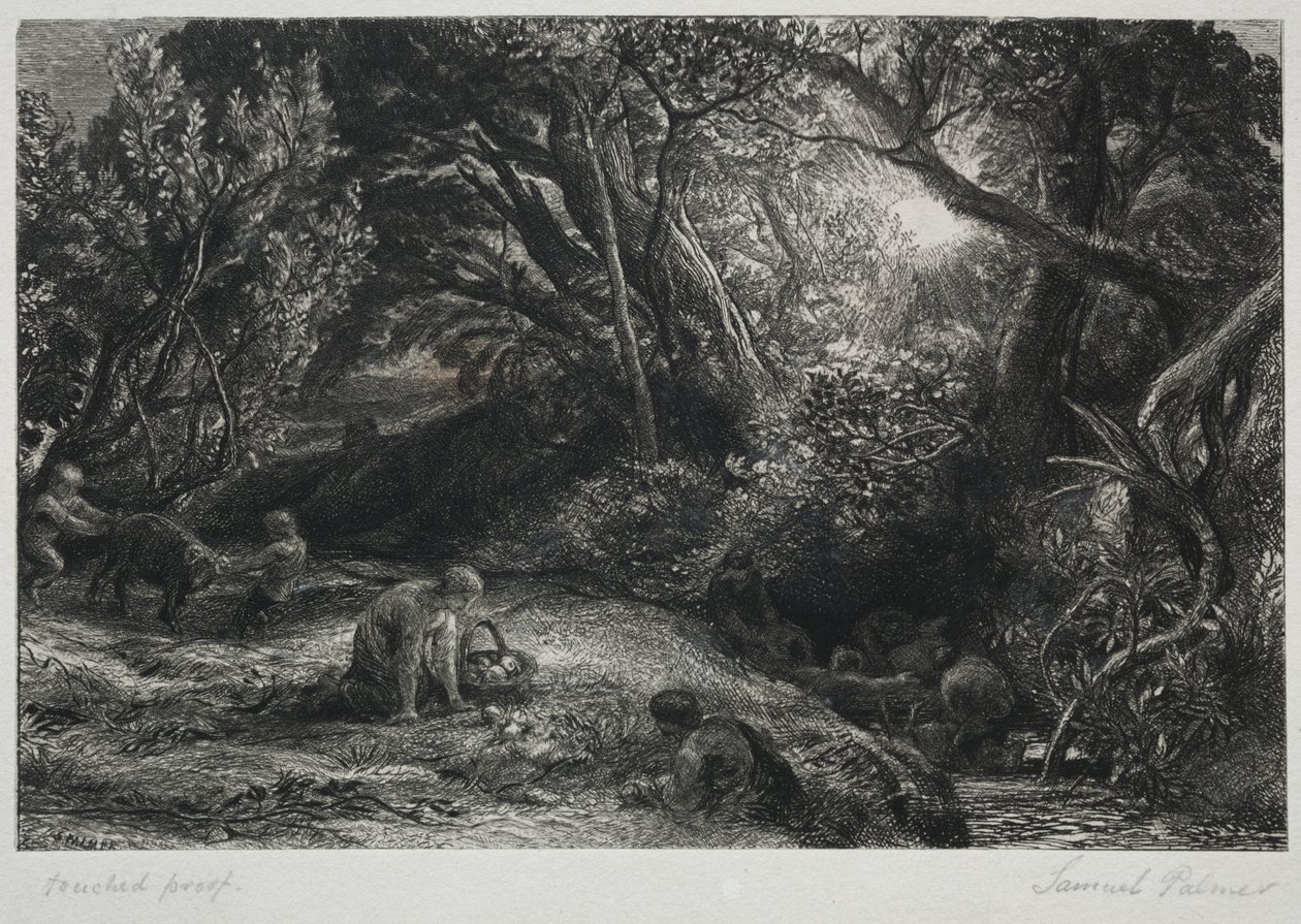 De ochtend van het leven door Samuel Palmer