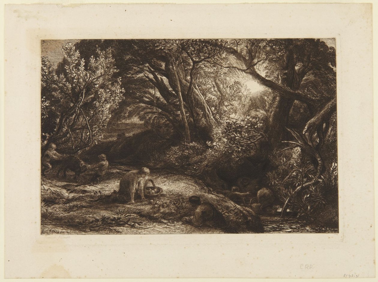 De morgen van het leven door Samuel Palmer