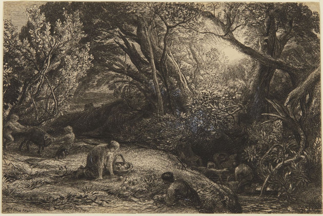 ‘De ochtend van het leven’ door Samuel Palmer
