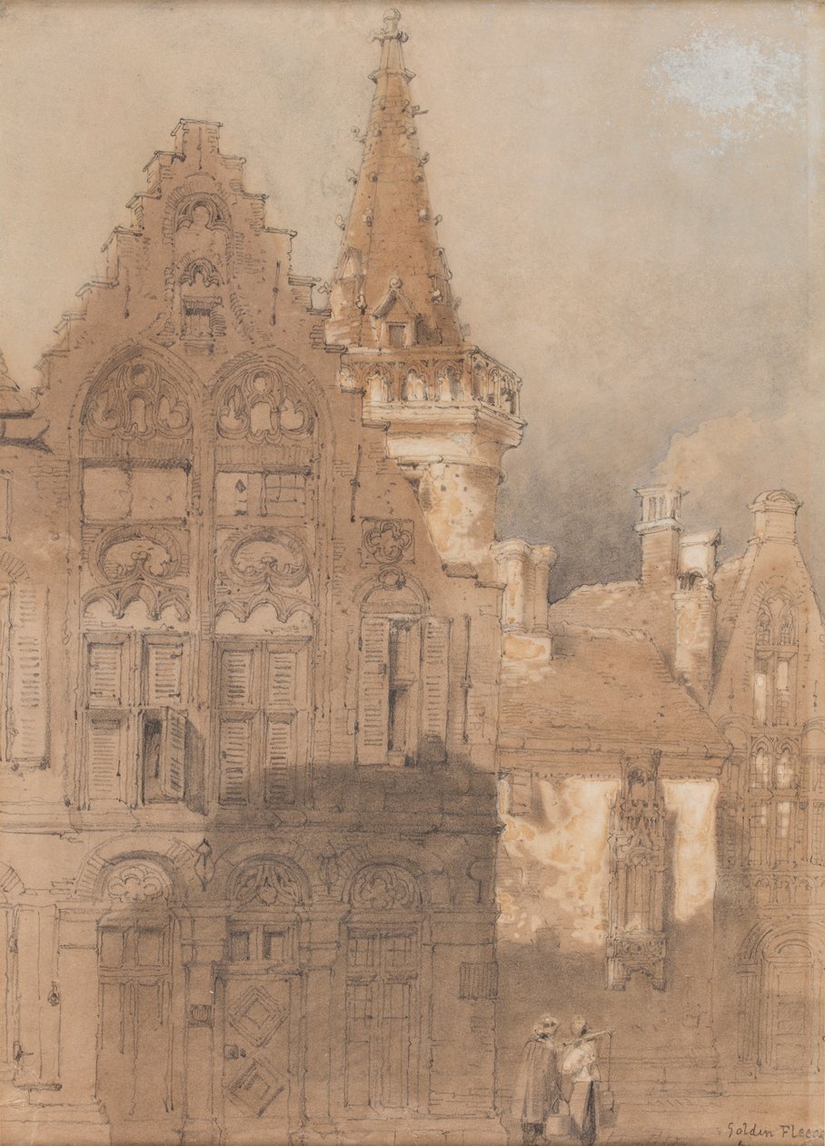 Het Gulden Vlies, Brugge, datum onbekend door Samuel Prout