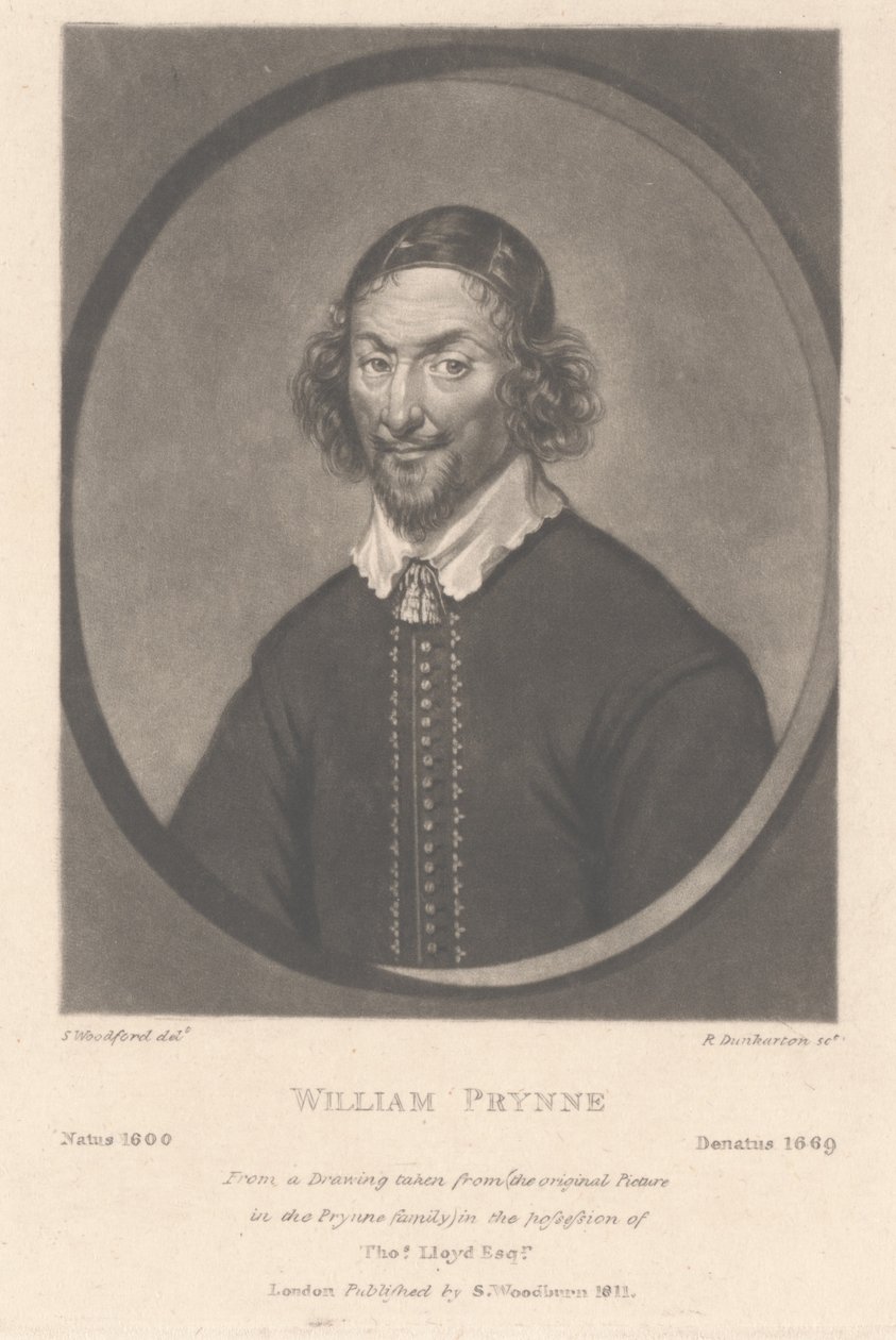 William Prynne door Samuel Woodforde