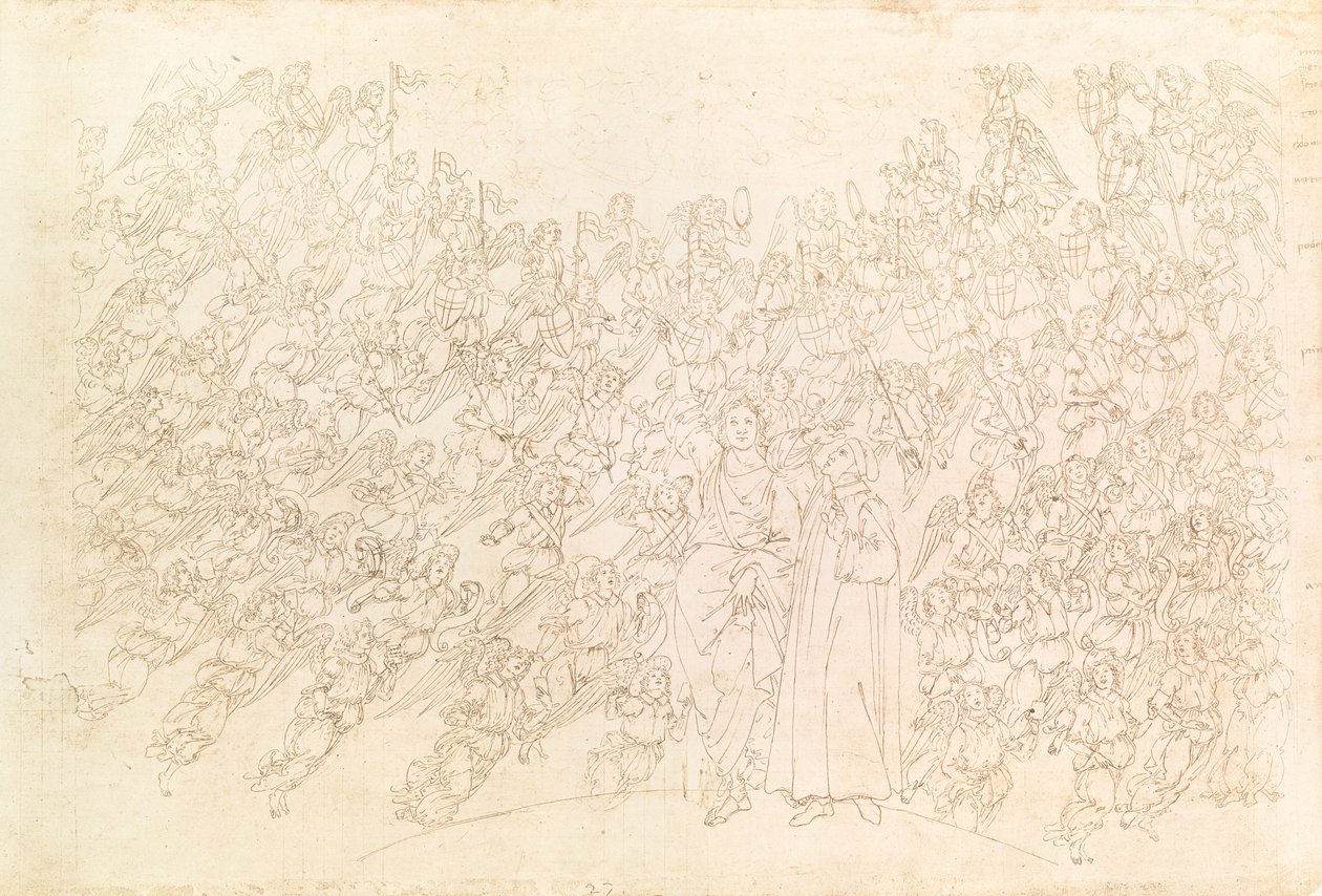 Dante en Beatrice, uit Dante