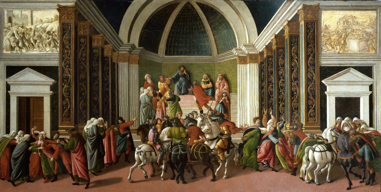Het verhaal van Virginia door Sandro Botticelli